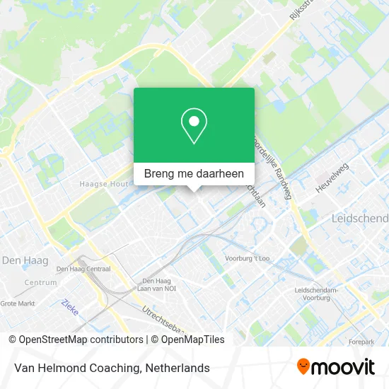 Van Helmond Coaching kaart