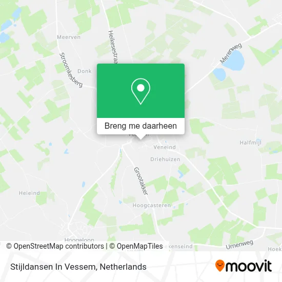 Stijldansen In Vessem kaart