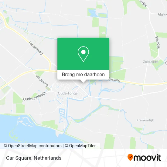 Car Square kaart