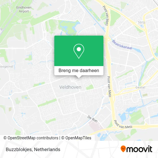 Buzzblokjes kaart