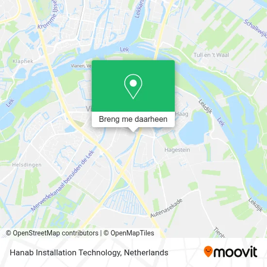 Hanab Installation Technology kaart