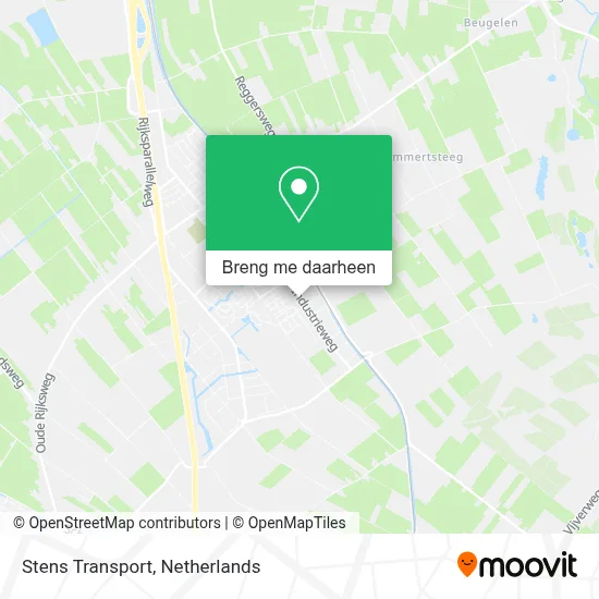 Stens Transport kaart