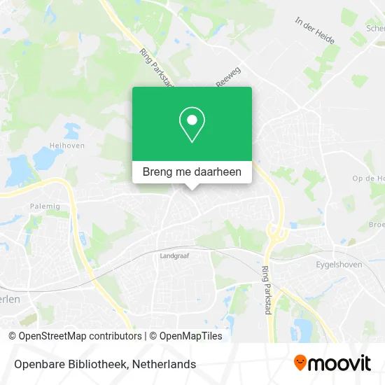 Openbare Bibliotheek kaart