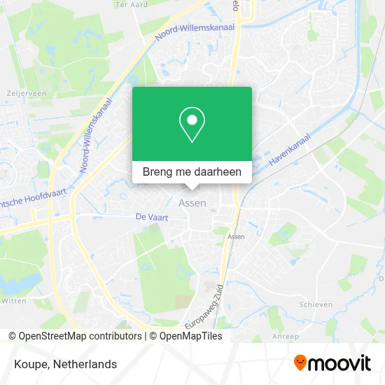 Koupe kaart
