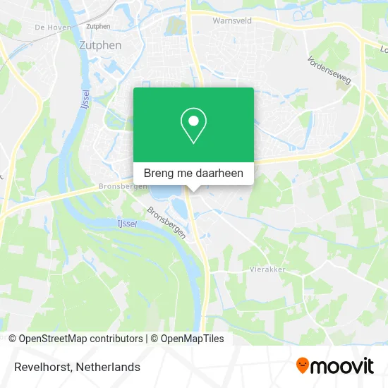Revelhorst kaart