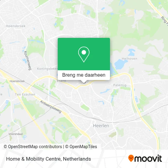 Home & Mobility Centre kaart