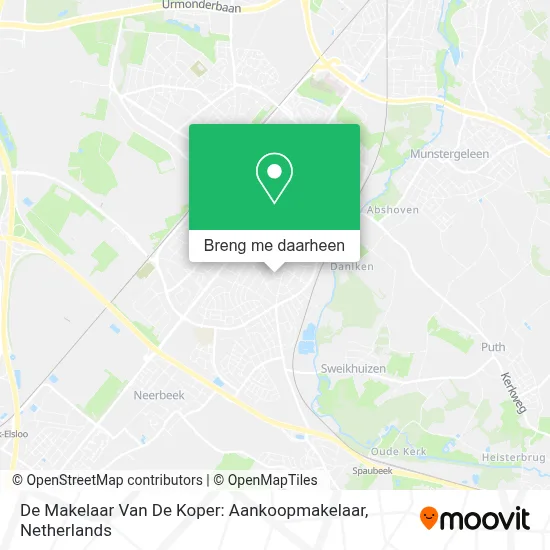 De Makelaar Van De Koper: Aankoopmakelaar kaart