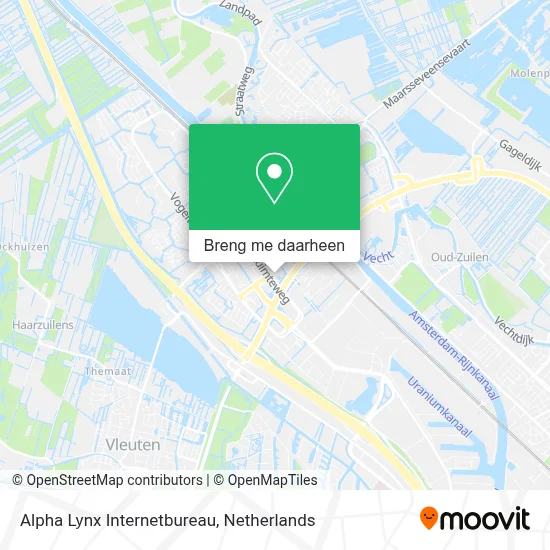 Alpha Lynx Internetbureau kaart