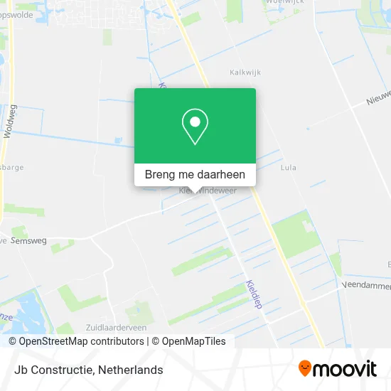Jb Constructie kaart