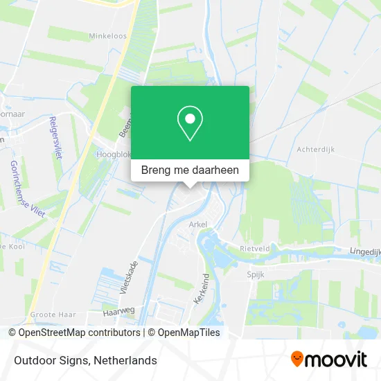 Outdoor Signs kaart