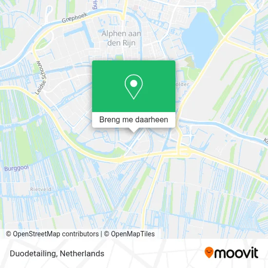 Duodetailing kaart