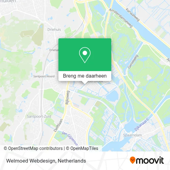 Welmoed Webdesign kaart