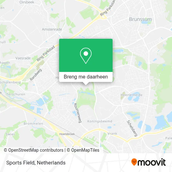 Sports Field kaart