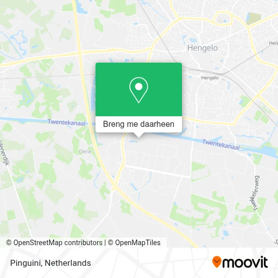 Pinguini kaart