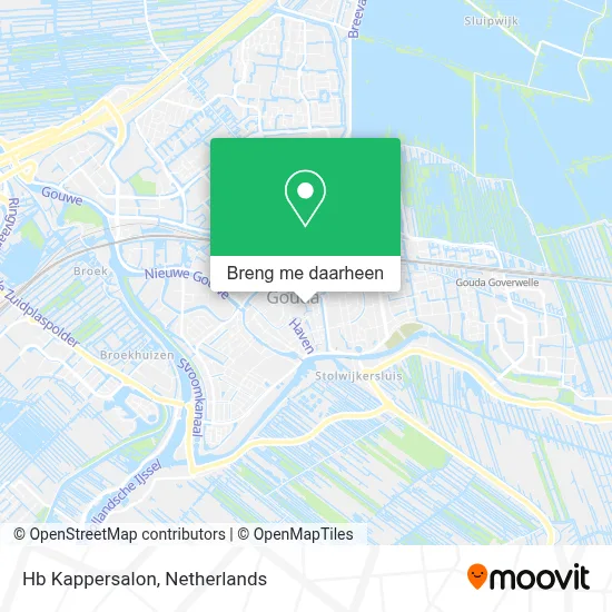 Hb Kappersalon kaart