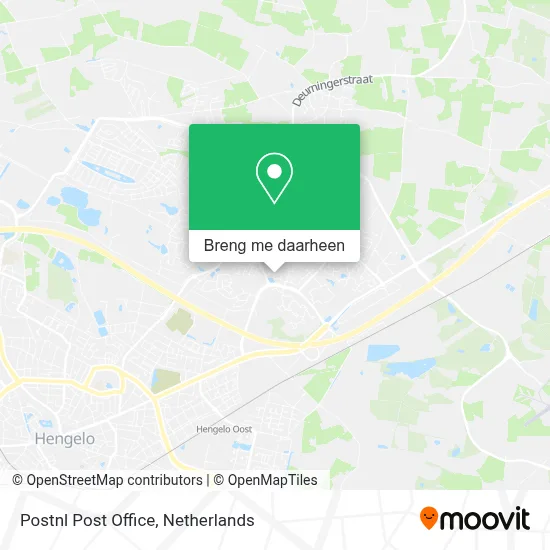 Postnl Post Office kaart