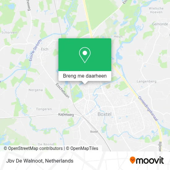Jbv De Walnoot kaart