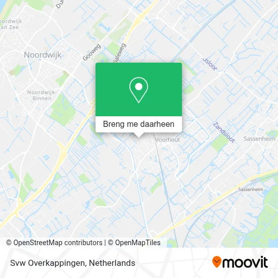 Svw Overkappingen kaart