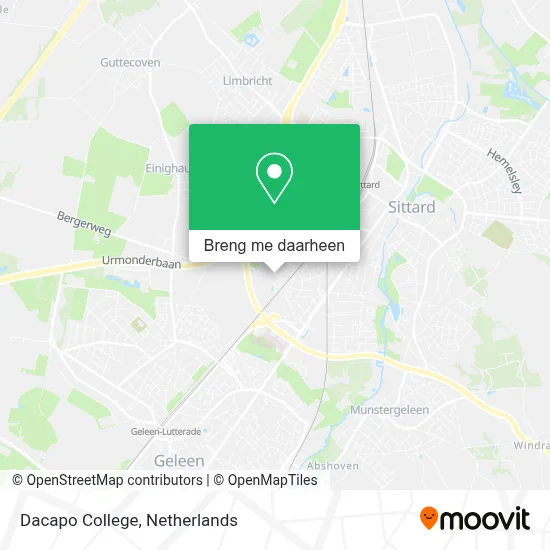 Dacapo College kaart