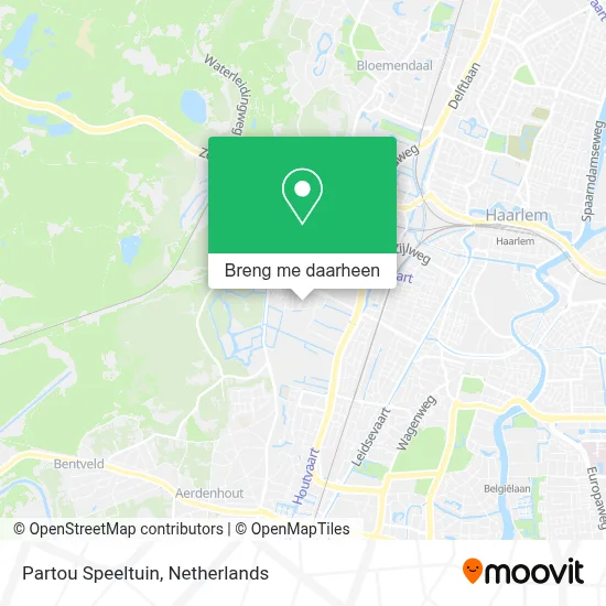 Partou Speeltuin kaart