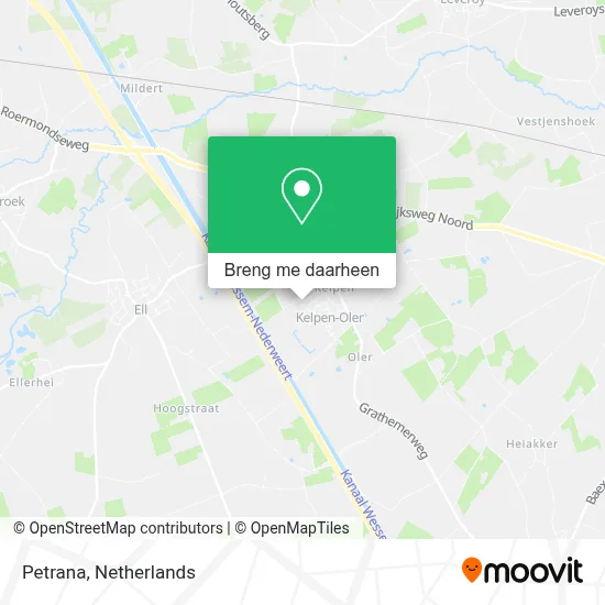 Petrana kaart