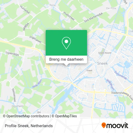 Profile Sneek kaart