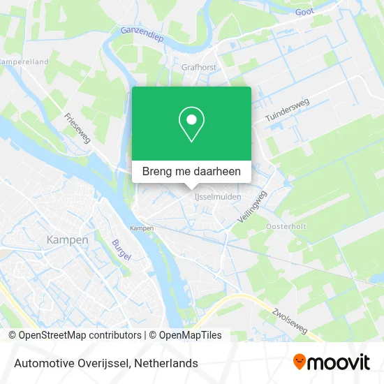 Automotive Overijssel kaart