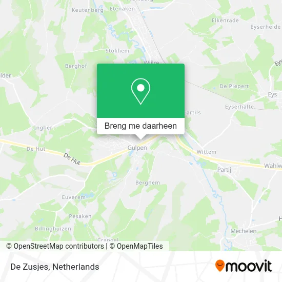 De Zusjes kaart