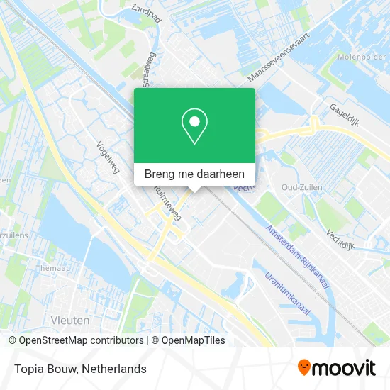 Topia Bouw kaart