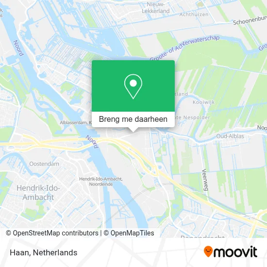 Haan kaart