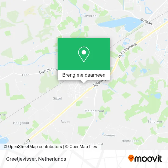 Greetjevisser kaart