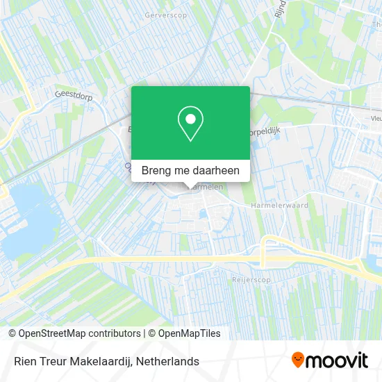 Rien Treur Makelaardij kaart