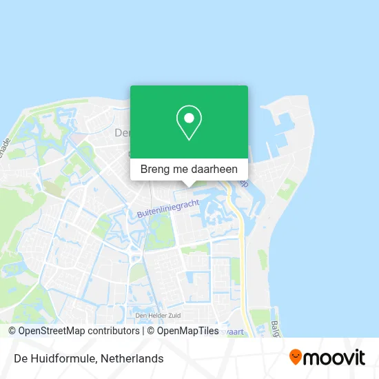 De Huidformule kaart