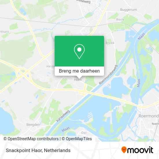Snackpoint Haor kaart