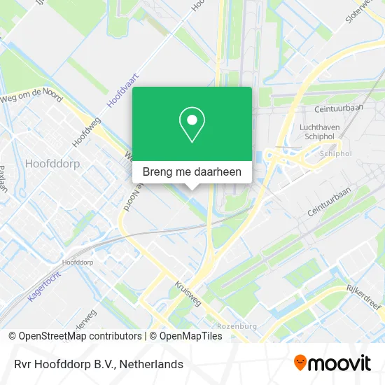 Rvr Hoofddorp B.V. kaart