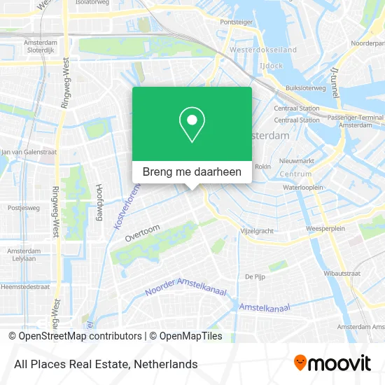 All Places Real Estate kaart