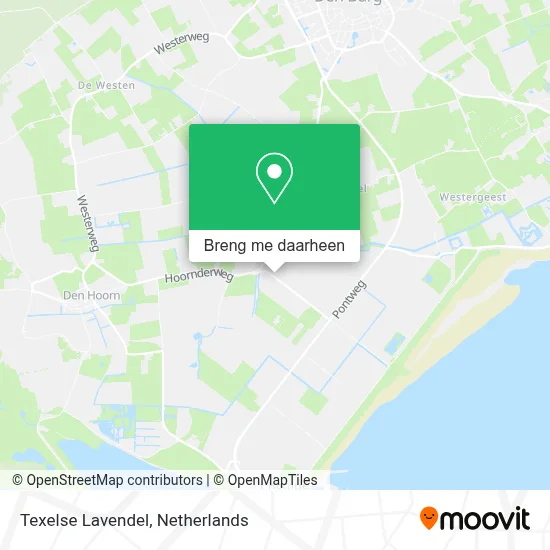 Texelse Lavendel kaart