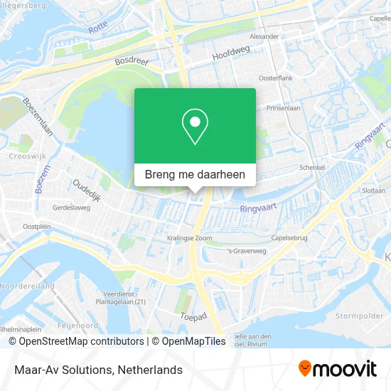Maar-Av Solutions kaart
