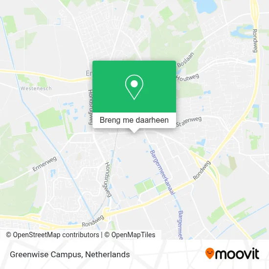 Greenwise Campus kaart