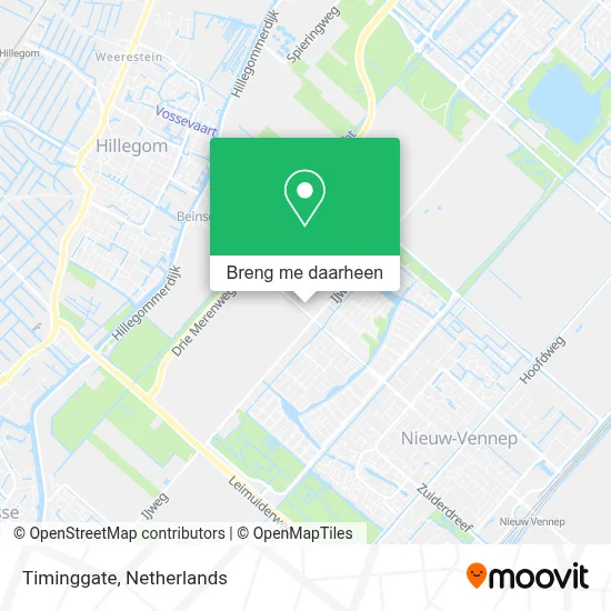 Timinggate kaart