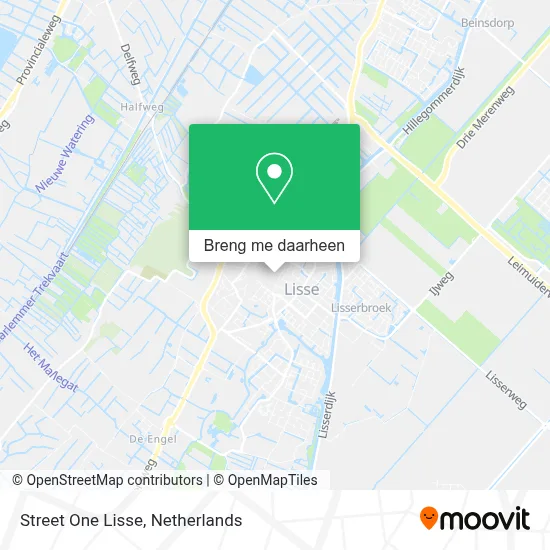Street One Lisse kaart