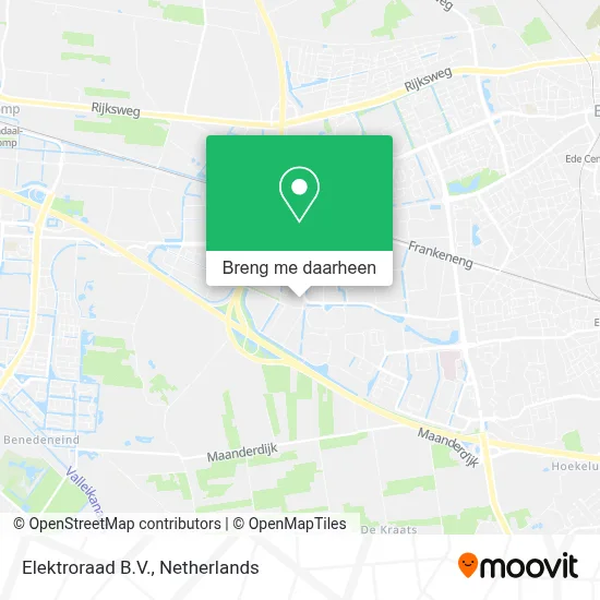 Elektroraad B.V. kaart
