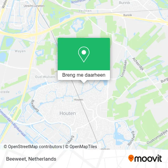 Beeweet kaart