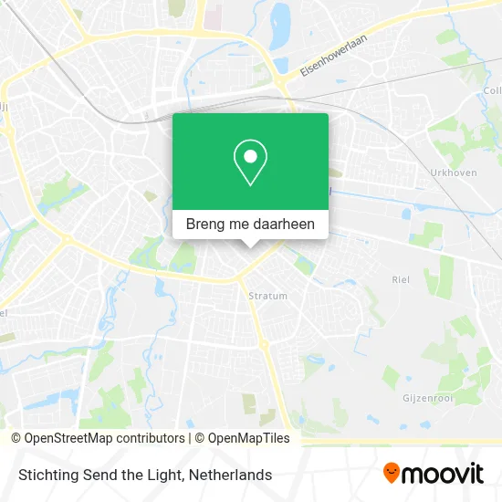 Stichting Send the Light kaart