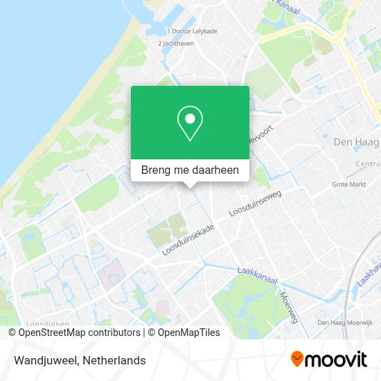 Wandjuweel kaart