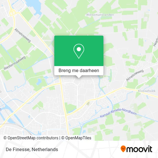 De Finesse kaart