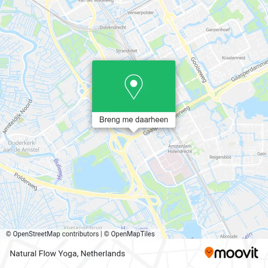 Natural Flow Yoga kaart