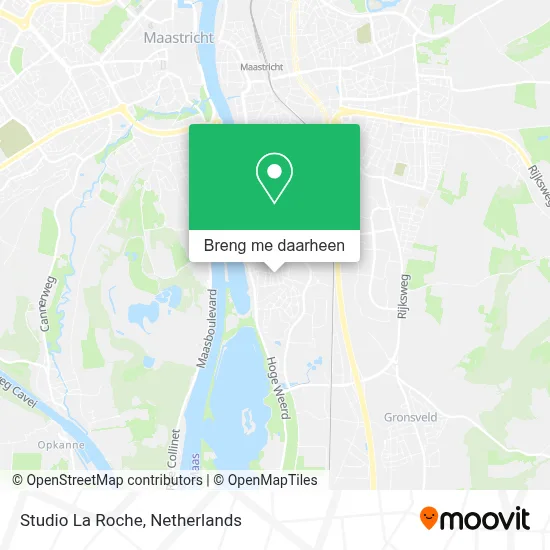 Studio La Roche kaart