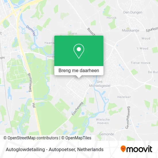 Autoglowdetailing - Autopoetser kaart