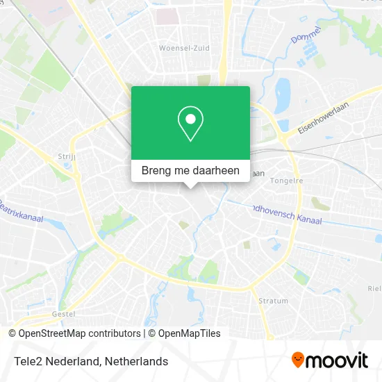Tele2 Nederland kaart